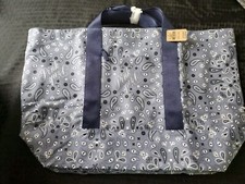 Victoria's Secret PINK Tote Bag in Blue Paisley New