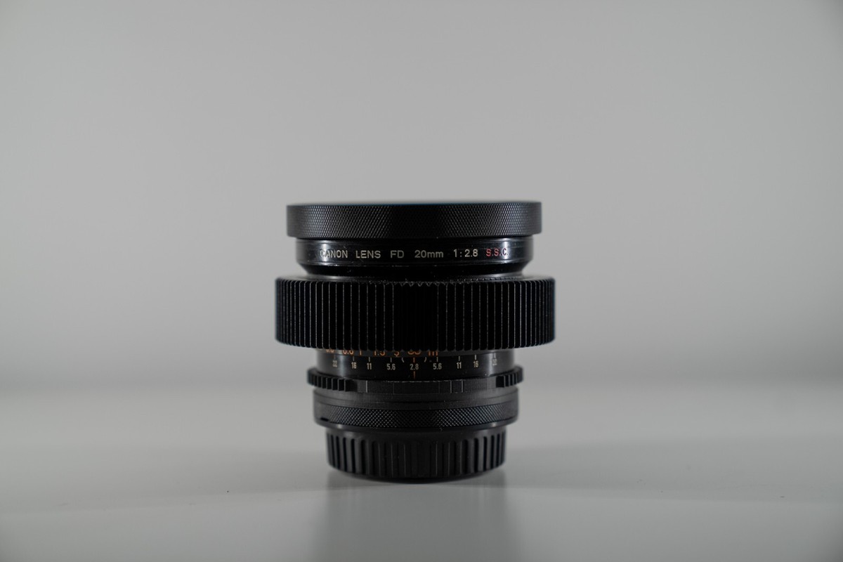 Canon FD 7-lens set CINE-MODDED to EF mount | eBay