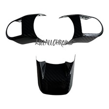 Adatto per MINI F56 LCI2 2021-2024 Copri raggi in fibra di carbonio originale twill normale 