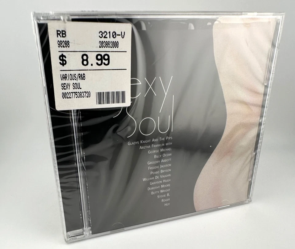 Sexy Soul by Various Artists [ SUPER RARE NEW CD, 1998, K-Tel ] * SEALED * - Image 3 of 4