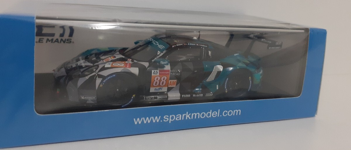 Spark S8272 1/43 PORSCHE 911 RSR-19 NO.88 LMGTE AM CLASS 24H LE