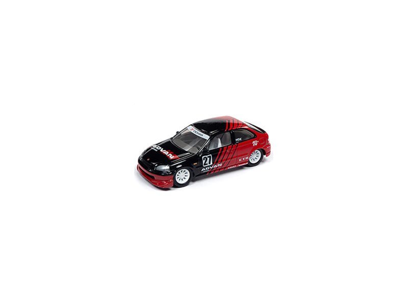 HONDA Civic - 1988 - ADVAN - Johnny Lightning 1:64 | eBay