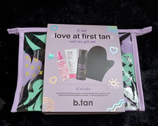 b.tan Love At First Tan Gift Set  Self Tan Travel Kit, New