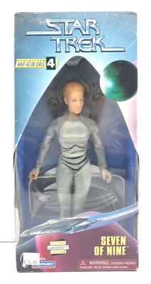 1998 Playmates Star Trek Warp Factor Series 4 Seven of Nine 9'' Figure 1578-T