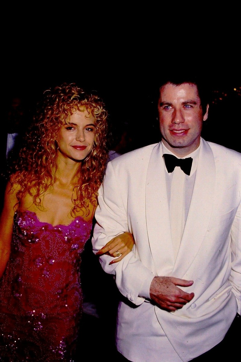 John Travolta And Kelly Preston Wedding Donna Dixon Dan Aykroyd Kelly  Preston Editorial Stock Photo, image size:800x1200