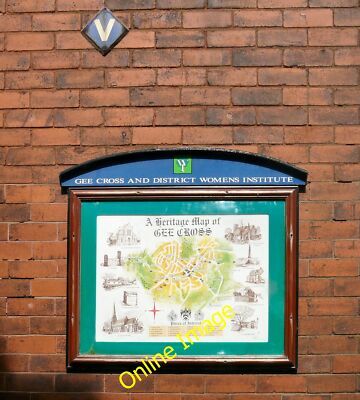 Photo 12x8 Heritage Map Hyde/SJ9494 A heritage map of Gee Cross drawn up  c2012