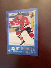 1992-93 Fleer Ultra Highlights #12 Jeremy Roenick - Chicago Blackhawks  HOF  NMT