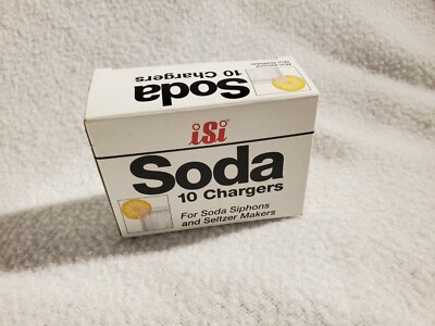 Brand New ISI Soda Chargers (Co2) Box Of Ten
