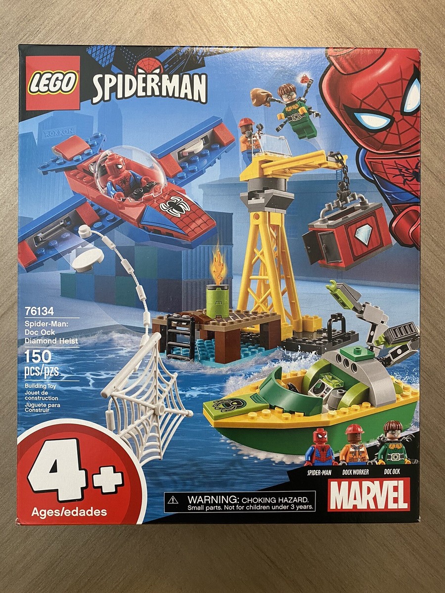 LEGO 76134 Spiderman Doc Ock Diamond Heist New Sealed 673419303774