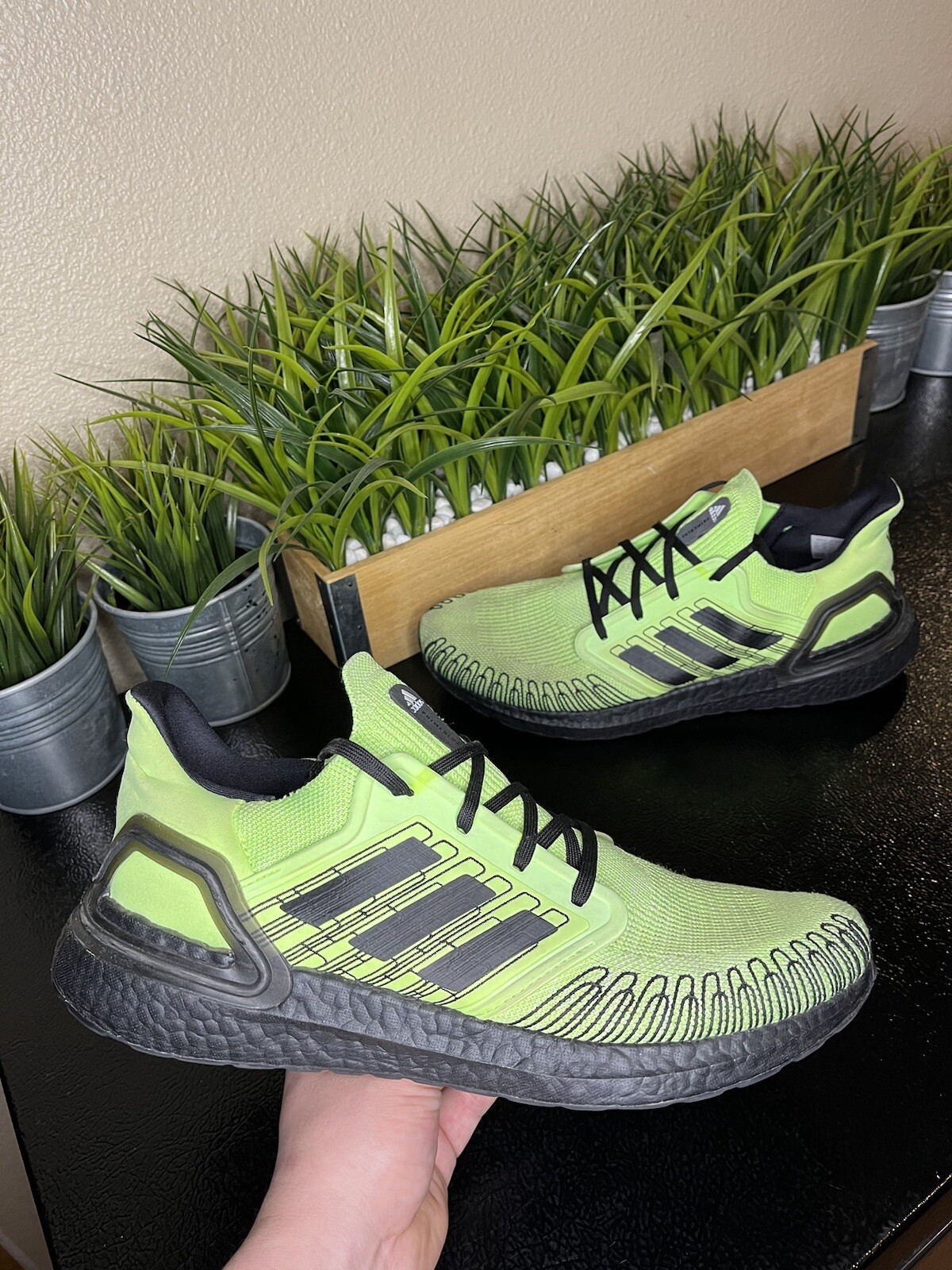 ultra boost 20 signal green