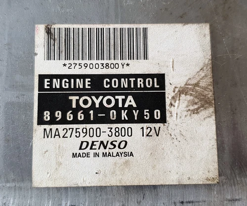 Toyota Hilux KUN15R 89661-0KY50 ENGINE CONTROL ECU OEM JDM USED - Picture 3 of 9