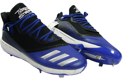 ADIDAS Icon V Boost Metal Baseball Cleats- 13.5- NEW- $120 royal & black sneaker