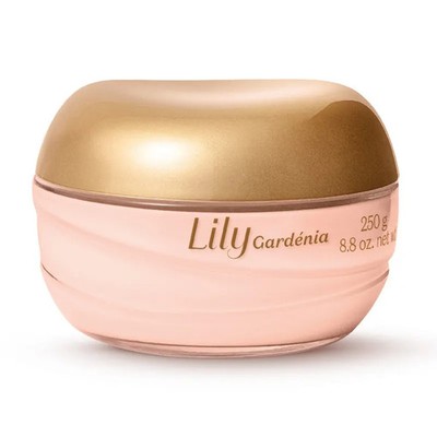 Lily Gardenia Satin Body Cream   8.8 oz (250g)  Long-Lasting Hydration &