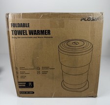 Towel Warmer With Remote-3 Level Temp-Light-Foldable