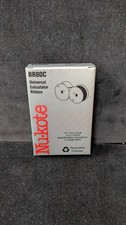 Nu-kote BR80C Nylon Ribbon Calculator (Black / Red) Lot Of 6. New, Unopened .