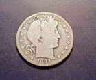 Good 1893-P Barber Half Dollar
