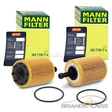 2x MANN-FILTER ÖLFILTER FÜR AUDI A3 A4 SEAT SKODA VW T5 BUS GOLF 5 6 POLO TOURAN