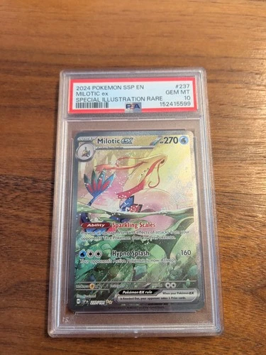 2024 Pokemon Surging Sparks Milotic Ex SIR #237/191 PSA 10 GEM MINT