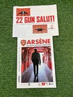 Arsenal V Burnley Programme Arsene Wenger Last Game May 6th 2018 Draw G