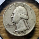1953-S Washington Quarter - Actual Coin Shown - Free Shipping & Tracking INV#103