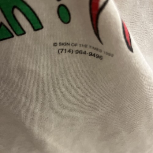 VINTAGE 1992 ROSS PEROT FOR PRESIDENT CAMPAIGN T SHIRT XL THE PARTY’S OVER - Picture 5 of 6