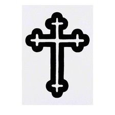 'Religious Cross' Temporary Tattoos / Transfers TO00026227 