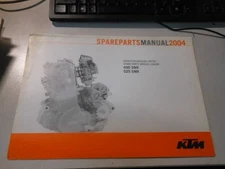KTM Factory Spare Parts Manual Engine 2004 450 & 525 SMR 3208147