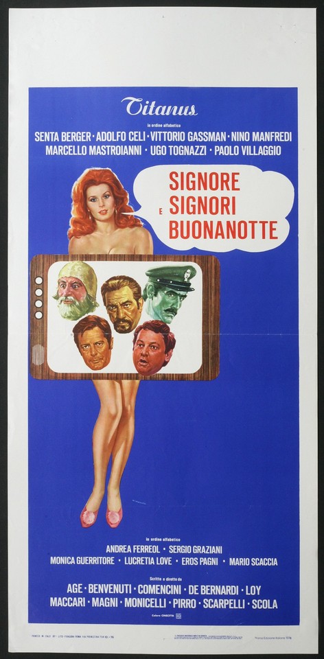 Locandina di Signore e signori, buonanotte (1976)