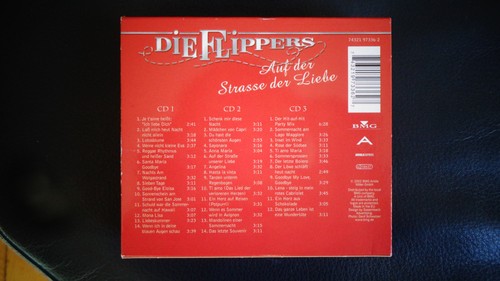 CD "DIE FLIPPERS - AUF DER STRAÈ DER LIEBE" 3 CD BOX - Bild 2 von 2