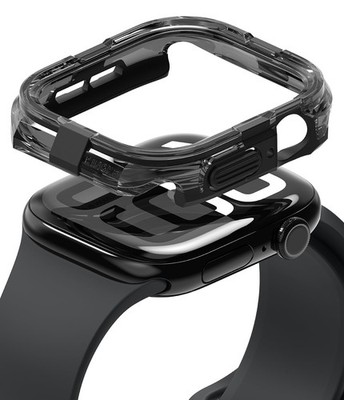 Fusion Bumper Kompatibel mit Apple Watch 11/10 46mm Schutzhülle, Doppelschich...