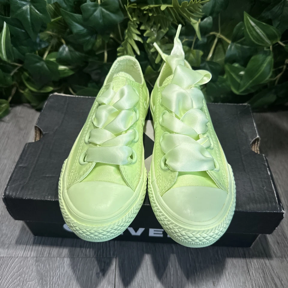 Converse Chuck Taylor все звезды большой отверстия низкий Динь-Динь колокол 661876C Sz JR 11 - Изображение 2 из 4