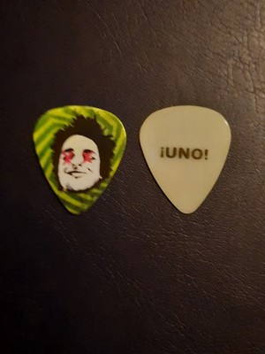 Green Day Billie Joe Armstrong Pick ¡UNO! Trilogy Pick - Album Art Plectrum