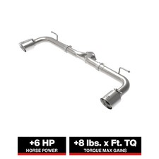 Afe 49-37014-p Axle Back Exhaust System For 2014-18 Mazda 3 2.0l 2.5l Hatchback