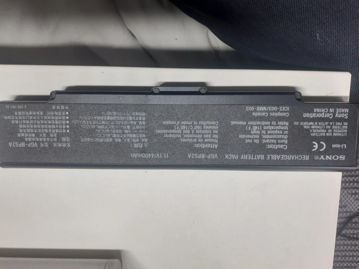 Batería para Sony VGP BPL15/B, VGP BPL15/S, VGP BPS15/B, batería de Batería para Sony VGP BPL15/B, VGP BPL15/S, VGP BPS15/B, batería de