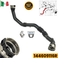 Manicotto Intercooler Tubo Turbo Aria Renault Clio Duster 1.5 DCI 144609116R IT