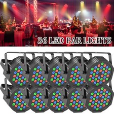 Rechargeable Par Lights RGB Battery Powered,Wireless 36LED Stage DJ Uplights BAR