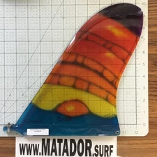 New RFC 10” Stained Glass Quintal surfboard fin Surf Surfing