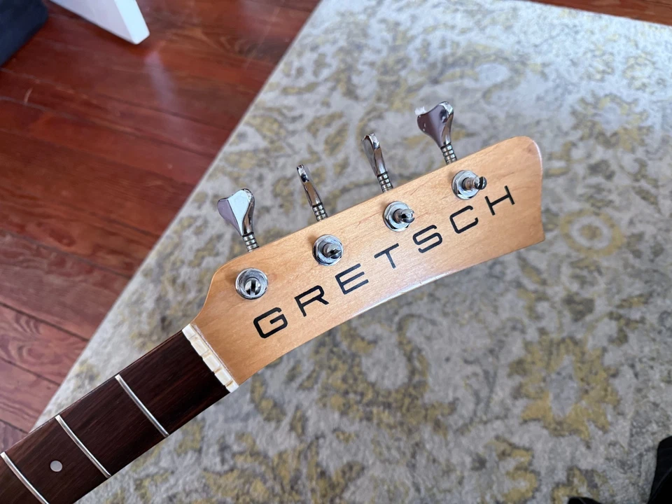 Gretsch TK-300 1978 ¡Cuello cargado! Arce/palo de rosa - ¡muy raro, diseño genial! Foto 3 de 4