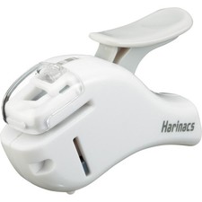 Kokuyo Stapleless Stapler, Harinacs Handheld Staple-Free, Up to 5 White