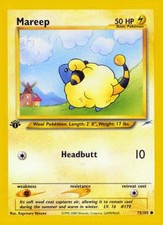 Pokémon Mareep NDE-75 Common Englisch Light Played