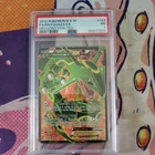 Full-Art Rayquaza EX Pokemon 2012 Dragon Exalted SR  123/124 PSA 1