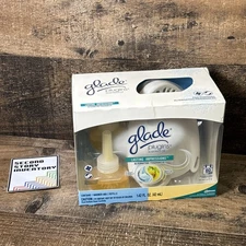Glade PlugIns Scented Oil Lasting Impressions Fan Powered Clean Linen Sunny Days