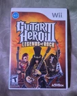 2007 Nintendo Wii Guitar Hero 3 lll Legends Of Rock CIB With Manual