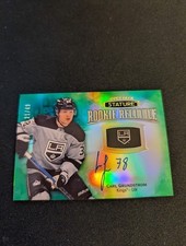2019-20 UPPER DECK STATURE CARL GRUNDSTROM RR-23 #ed 21/49 GREEN ROOKIE AUTO RC