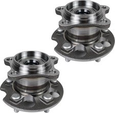 Pair 512284 Rear Wheel Bearing and Hub Assembly Compatible with 2004-2013 Toy...