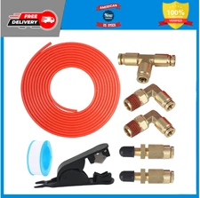 Air Line Service Kit for Air Spring Suspension, 20ft PU Hose, 1/4 NPT Fittings