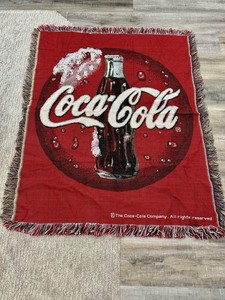 Vintage Coca Cola Blanket | eBay