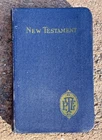 WW2 US Army Military Female New Testament Pocket Bible 1945 Dated