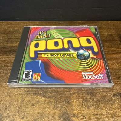 Pong The Next Level Macsoft Apple Computer Game Macintosh 2001 New Sealed