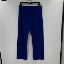 Figs Techincal Collection High Waist Livingston Scrub Pants - Blue - Small